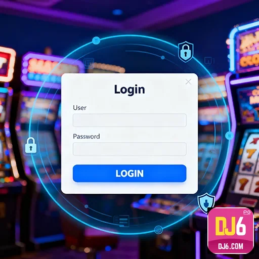 Mobile casino gaming experience with secure access - dj6